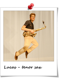 Lucas - tenor sax